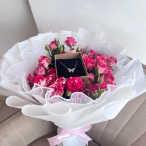 بكج سلسال مع ورد